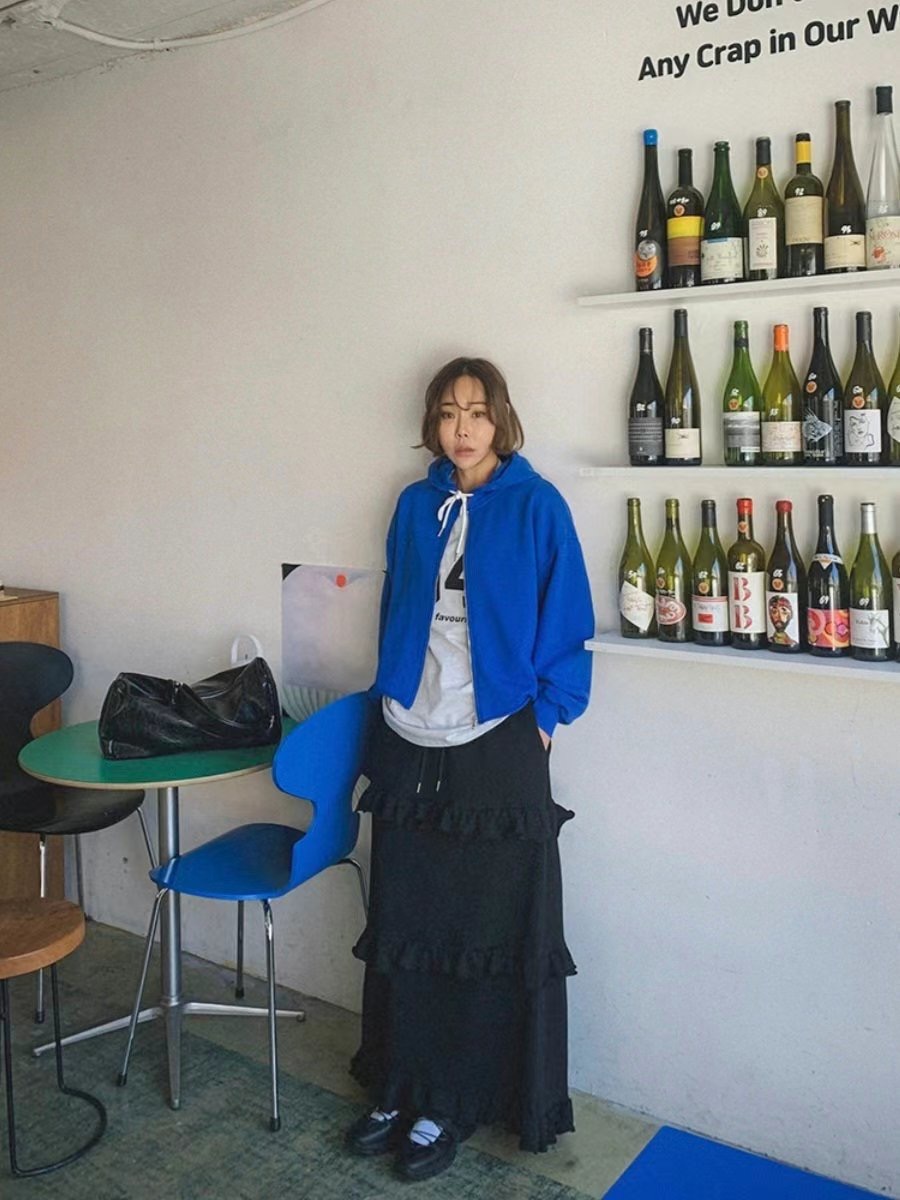 COOL CAT韓國直郵女士新款熱賣25春夏職業真品時尚休閑衛衣COOL CAT衛衣
