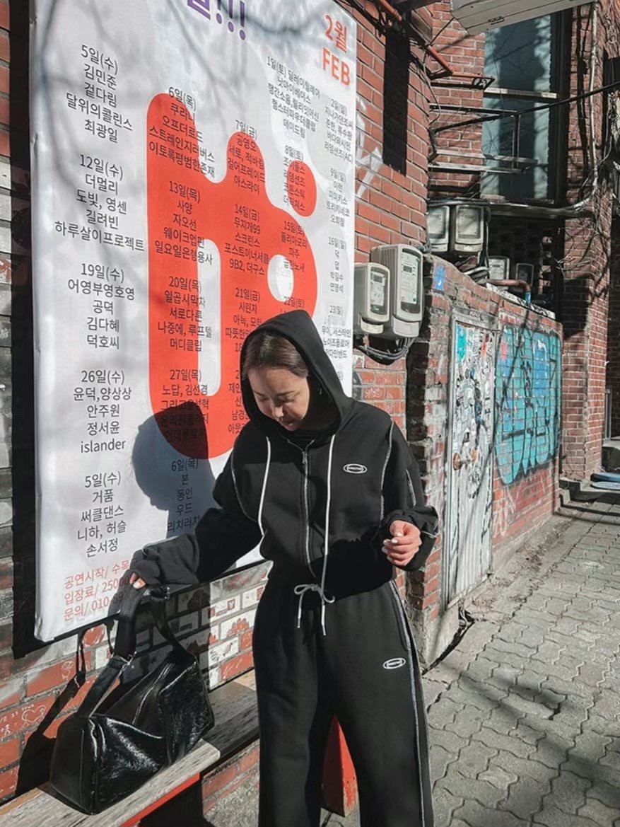 COOL CAT東大門直郵女裝新品時尚真品熱賣25春夏人氣衛衣拉鏈COOL CAT衛衣