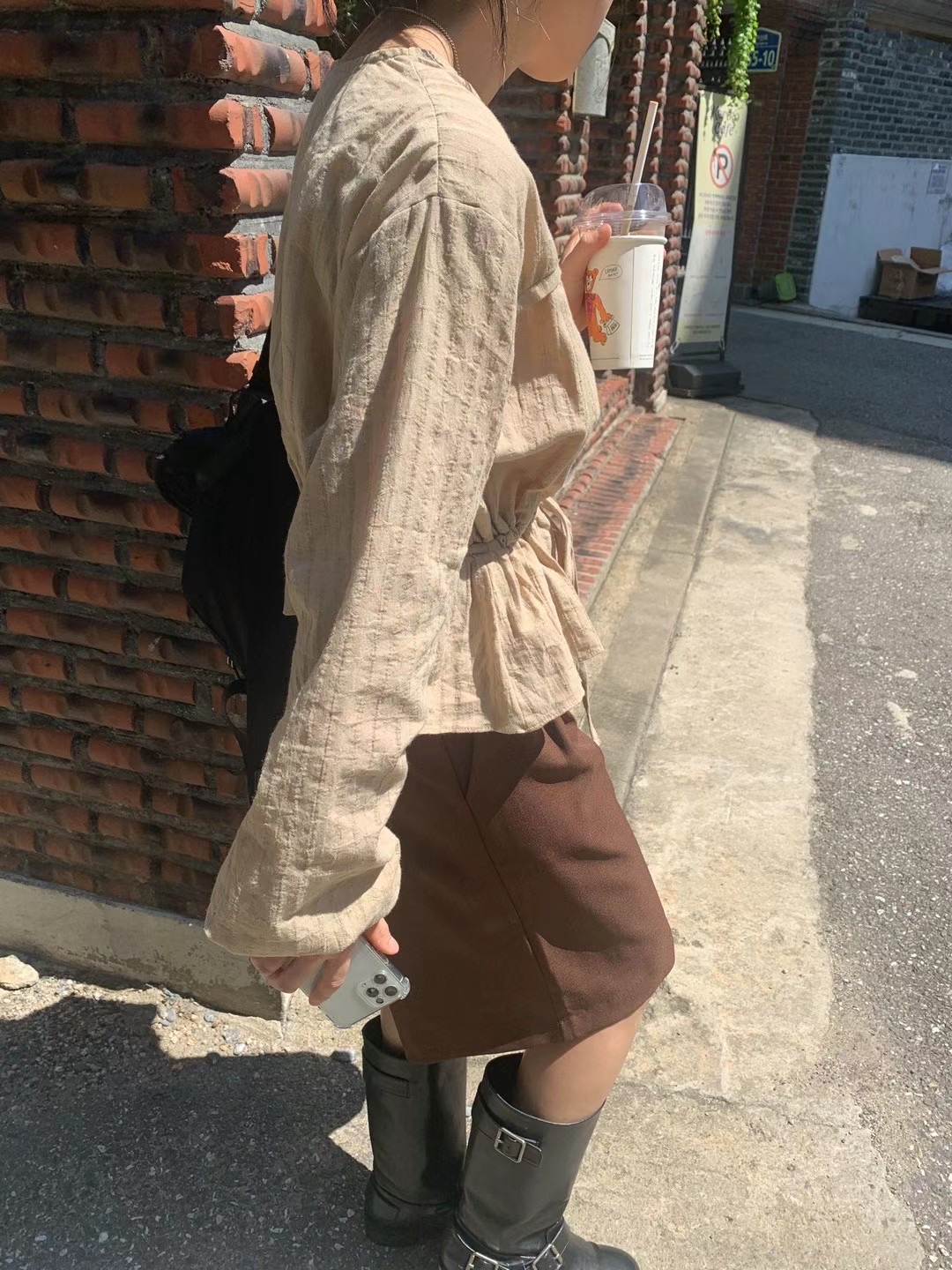 POETE-OT東大門直郵女裝新款熱賣人氣推薦休閑職業襯衫蕾絲衫POETE襯衫/蕾絲衫