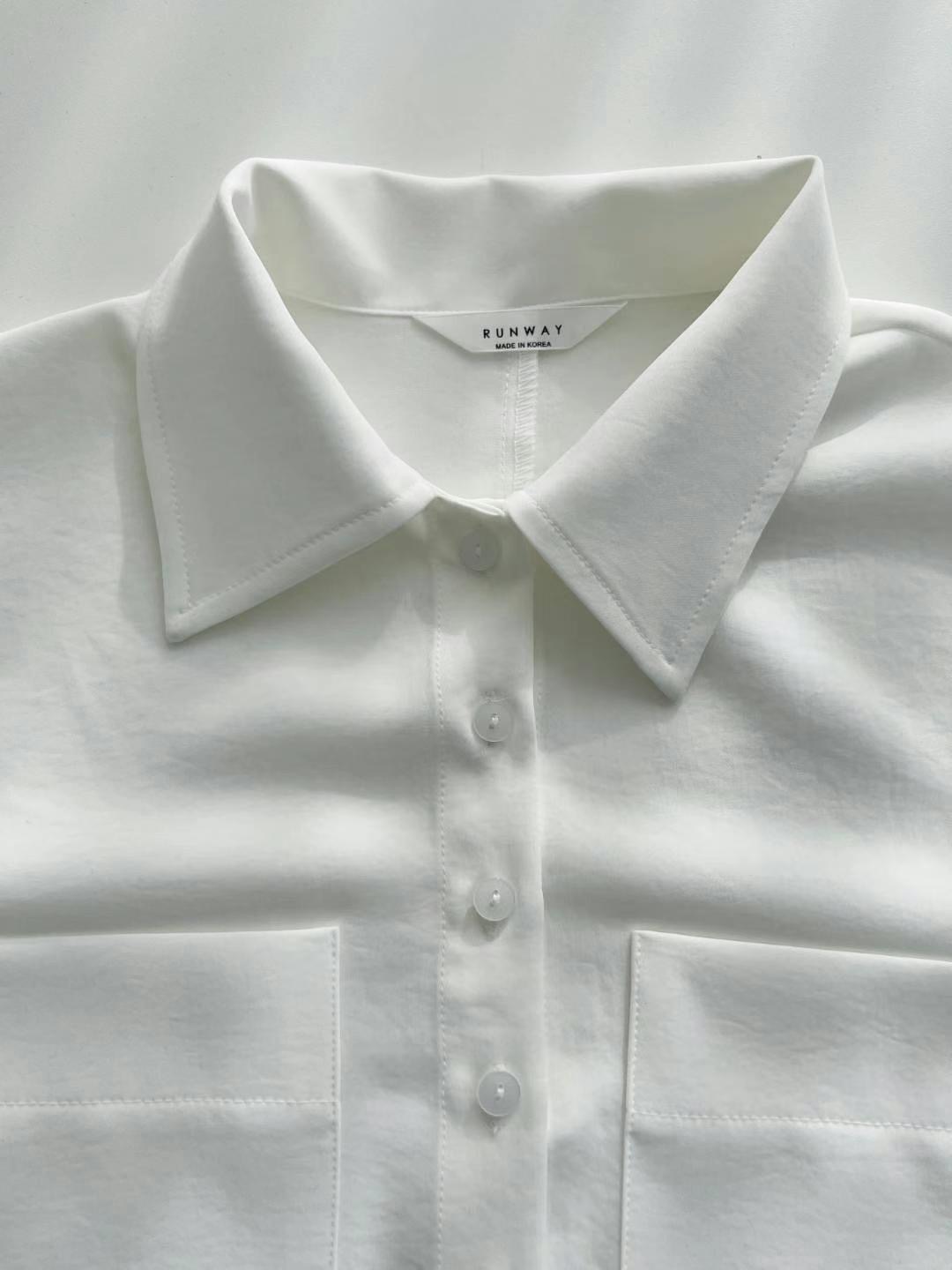 RUNWAY韓國㊣直郵東大門代購女裝新品職業時尚25春夏襯衫蕾絲衫RUNWAY-OT襯衫/蕾絲衫