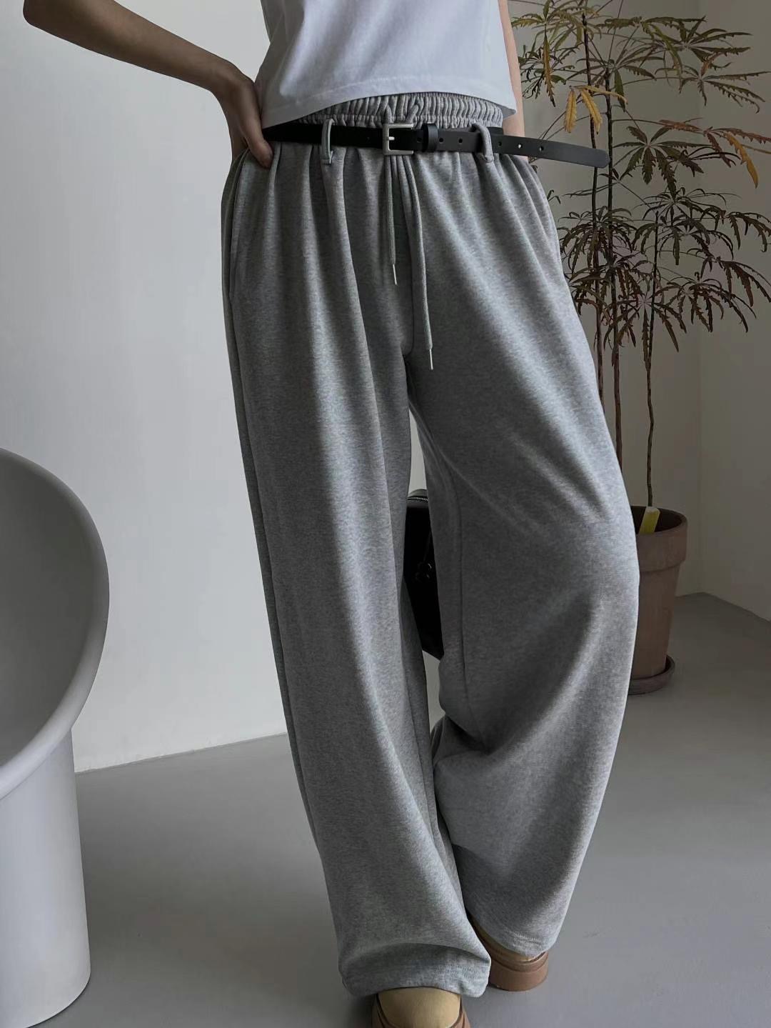 RUNWAY韓國直郵㊣女裝新款時尚職業人氣熱賣休閑褲不含腰帶RUNWAY-OT休閑褲