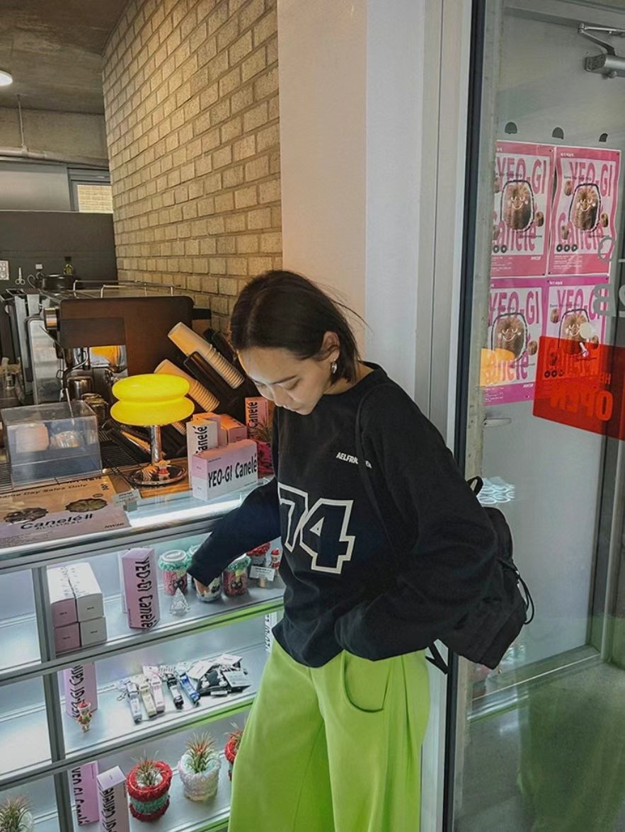 COOL CAT直郵韓國代購㊣女裝新款熱賣職業人氣休閑時尚衛衣COOL CAT衛衣
