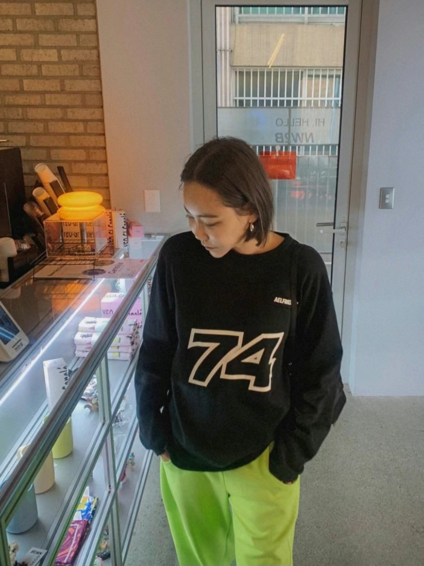 COOL CAT直郵韓國代購㊣女裝新款熱賣職業人氣休閑時尚衛衣COOL CAT衛衣圖色4