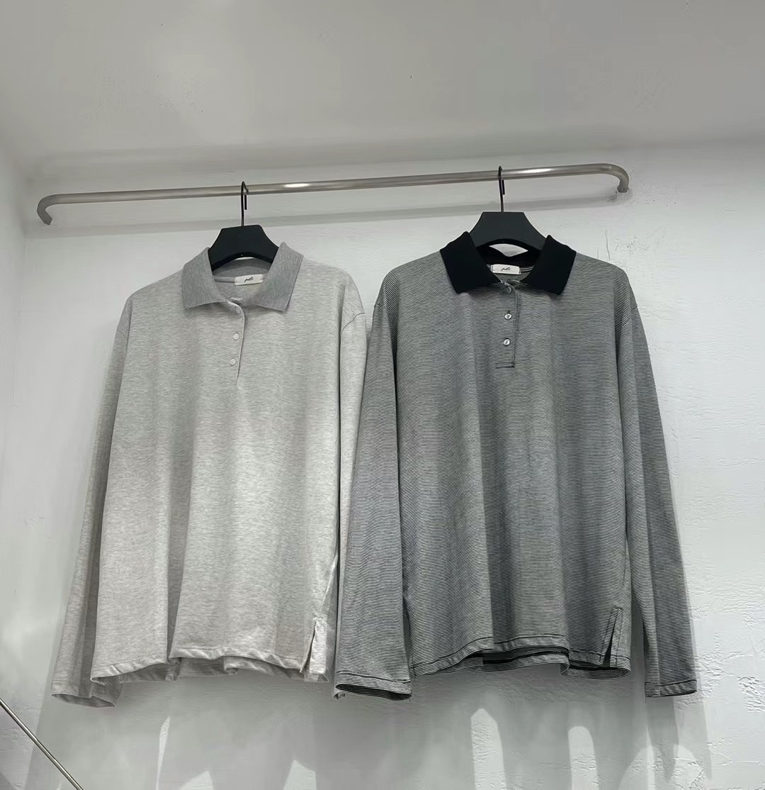 POETE-OT韓國直郵㊣東大門實拍女裝新款推薦時尚休閑長袖T恤POETE長袖T恤