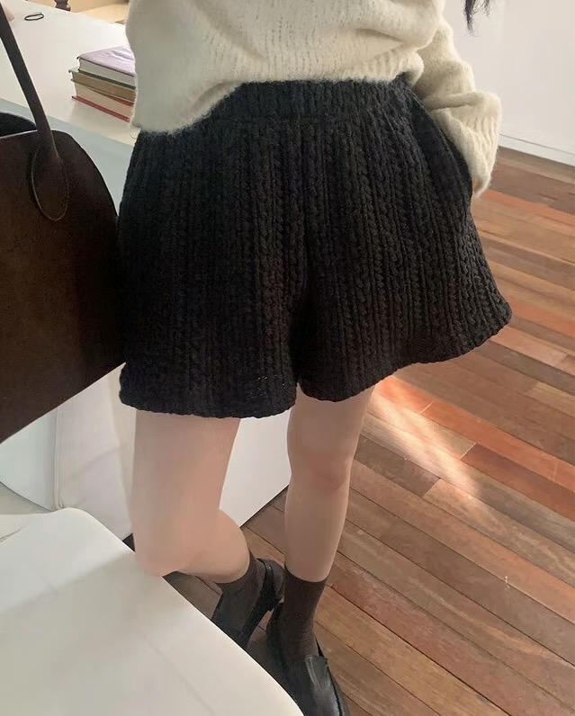 POETE-OT直郵韓國代購㊣女裝新款推薦25春夏人氣熱賣休閑短褲POETE短褲圖色3
