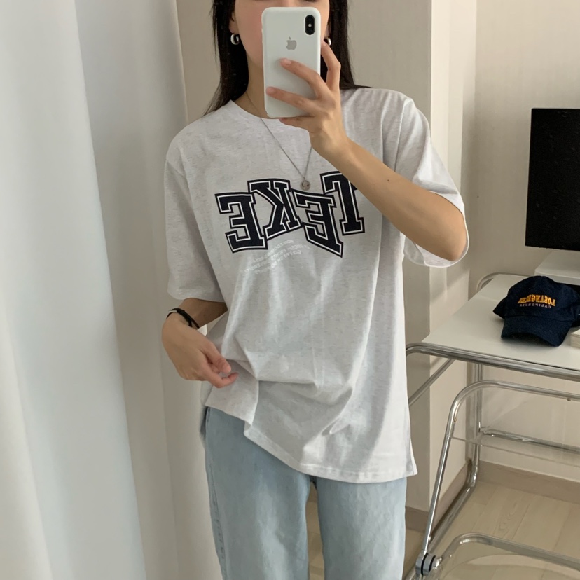 HELLO JINI韓國直郵㊣女裝新款職業25春夏休閑時尚熱賣T恤HELLO JINIT恤