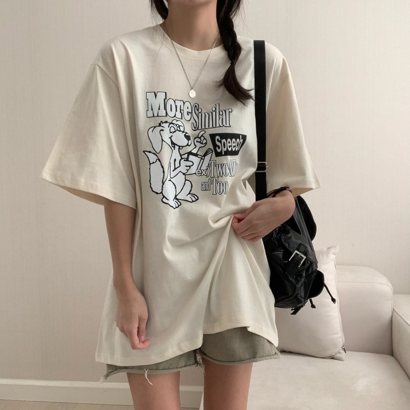FROMJINI韓國㊣直郵東大門代購女裝新款推薦職業人氣休閑T恤FROMJINIT恤