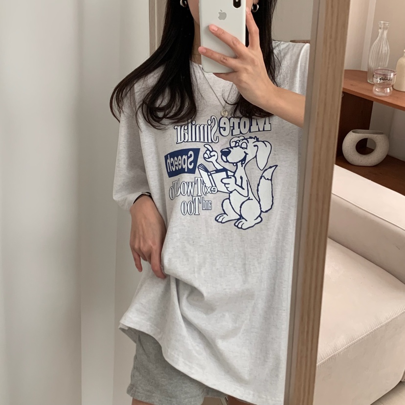 FROMJINI韓國㊣直郵東大門代購女裝新款推薦職業人氣休閑T恤FROMJINIT恤