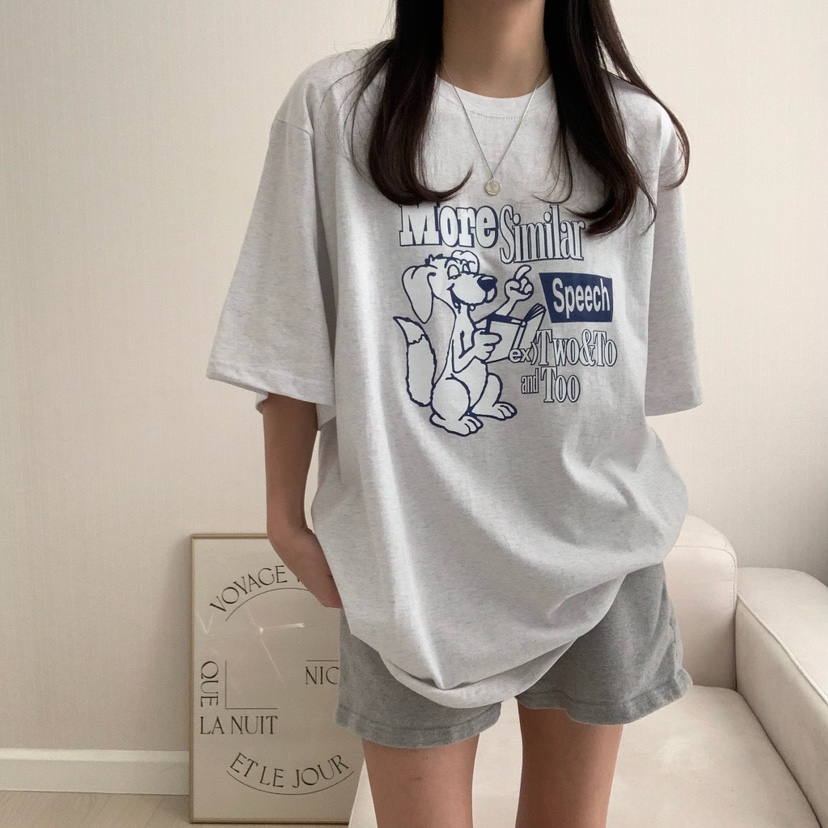 FROMJINI韓國㊣直郵東大門代購女裝新款推薦職業人氣休閑T恤FROMJINIT恤圖色2
