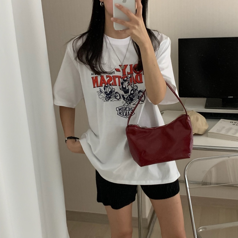 HELLO JINI韓國直郵㊣東大門實拍女裝新款人氣25春夏休閑T恤HELLO JINIT恤