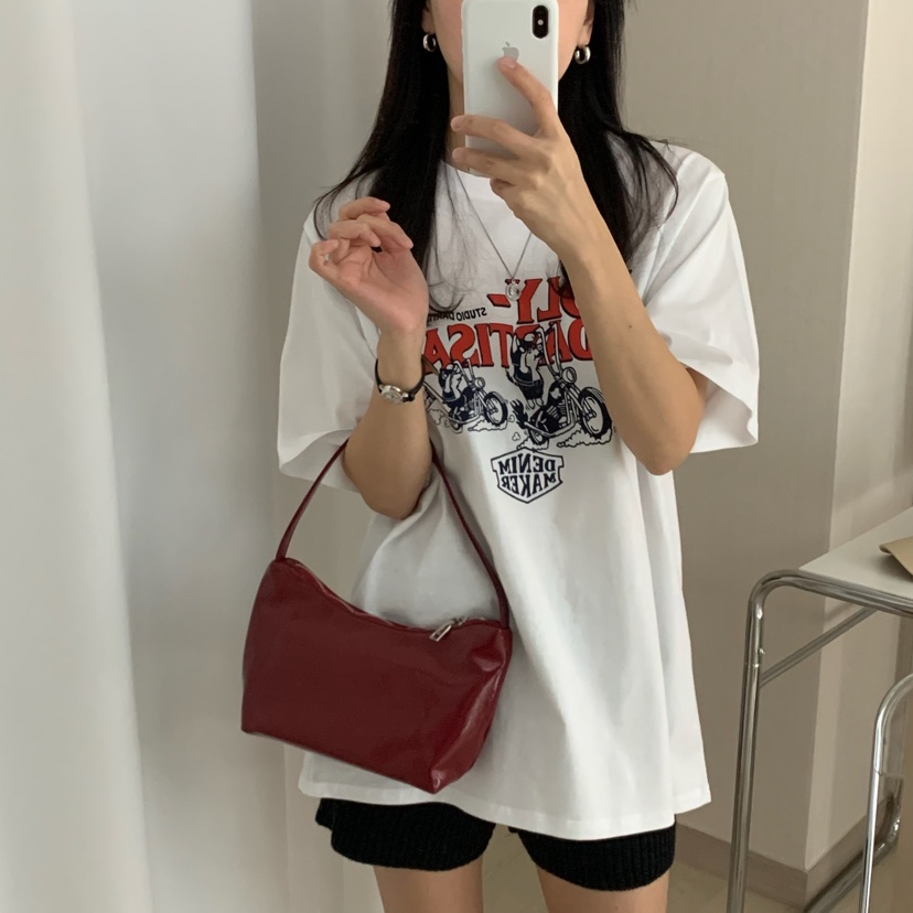 HELLO JINI韓國直郵㊣東大門實拍女裝新款人氣25春夏休閑T恤HELLO JINIT恤