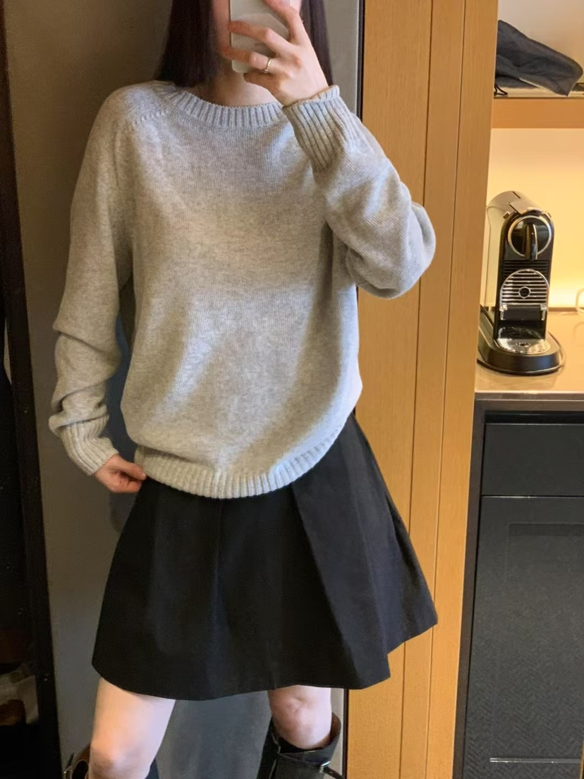 TAF直郵韓國代購㊣女裝新款推薦熱賣休閑時尚職業25春夏針織衫TAF針織衫