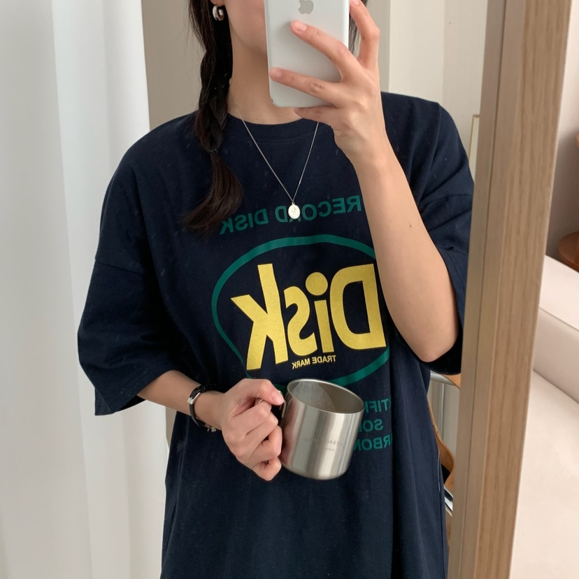 FROMJINI韓國㊣直郵東大門代購女裝新款時尚推薦熱賣人氣T恤FROMJINIT恤