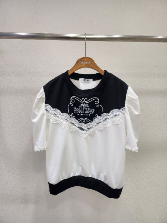 FEMME韓國直郵㊣東大門實拍女裝新品25春夏推薦職業時尚T恤FEMMET恤圖色1