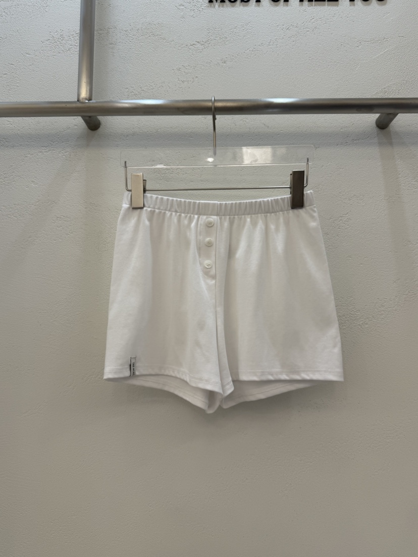 MOST OF ALL U直郵韓國代購㊣女裝新品熱賣推薦休閑短褲MOST OF ALL U短褲圖色1