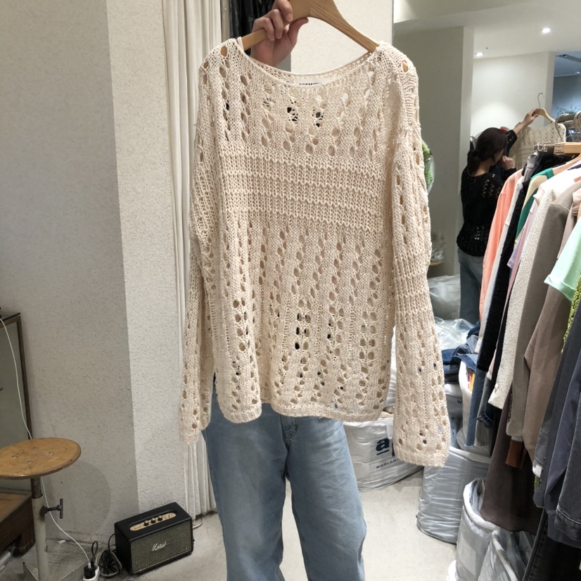 SSEMIENNE直郵韓國代購㊣女裝新款人氣推薦休閑時尚職業針織衫SSENIQUE針織衫圖色2