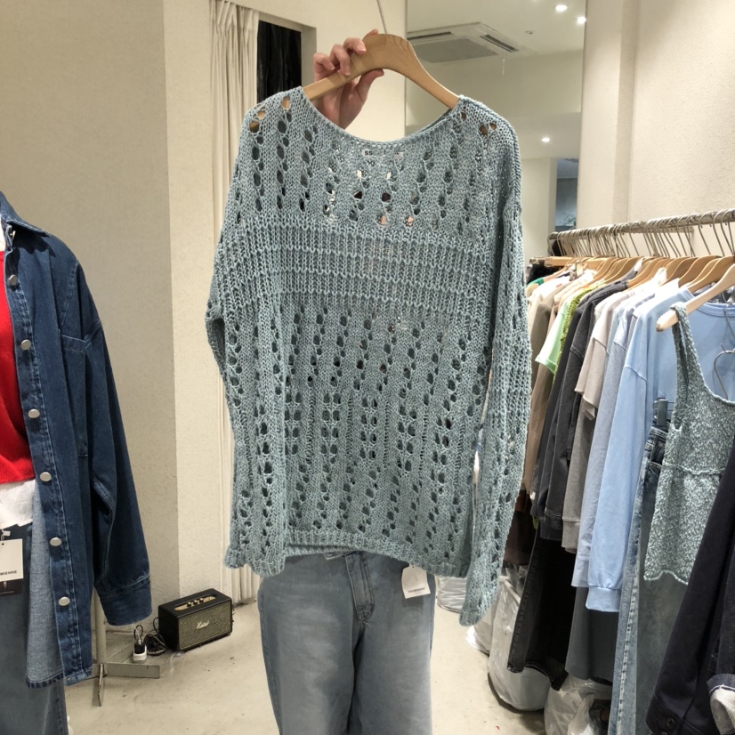 SSEMIENNE直郵韓國代購㊣女裝新款人氣推薦休閑時尚職業針織衫SSENIQUE針織衫圖色3