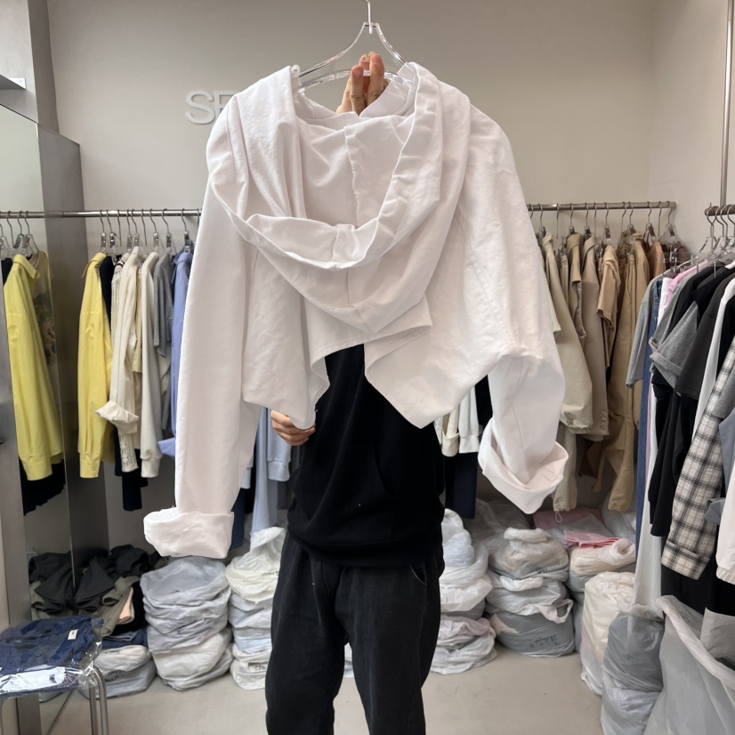 LEESEED-A韓國直郵㊣東大門實拍女裝新品熱賣夾克不含內搭連帽SEeD/LEESEED夾克