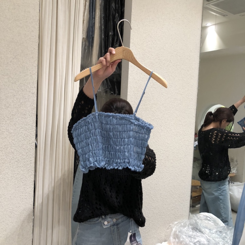 SSEMIENNE韓國㊣直郵東大門代購女裝新品熱賣職業人氣吊帶背心SSENIQUE吊帶/背心圖色2