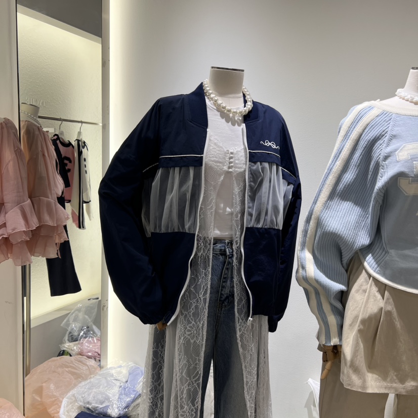 TYCHE韓國直郵㊣女裝新品職業熱賣時尚人氣休閑25春夏推薦夾克TYCHE夾克圖色1