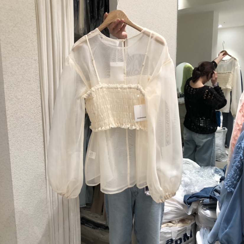 SSEMIENNE直郵韓國代購㊣女裝新款時尚職業休閑人氣25春夏套裝SSENIQUE套裝