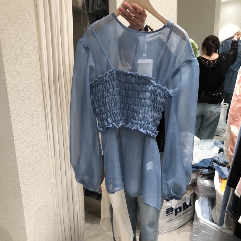 SSEMIENNE直郵韓國代購㊣女裝新款時尚職業休閑人氣25春夏套裝SSENIQUE套裝圖色2