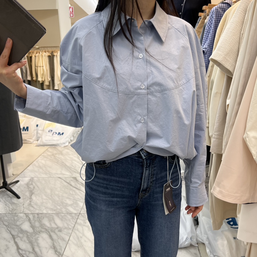 AFTERGLOW韓國直郵㊣東大門實拍女裝新品休閑推薦襯衫蕾絲衫AFTERGLOW襯衫/蕾絲衫