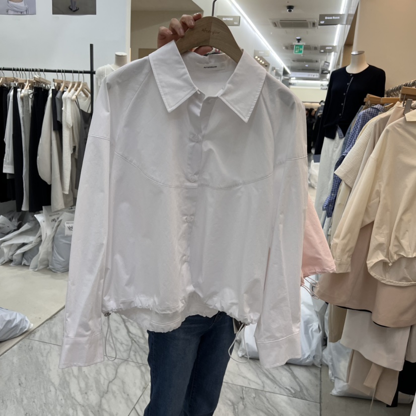AFTERGLOW韓國直郵㊣東大門實拍女裝新品休閑推薦襯衫蕾絲衫AFTERGLOW襯衫/蕾絲衫圖色2