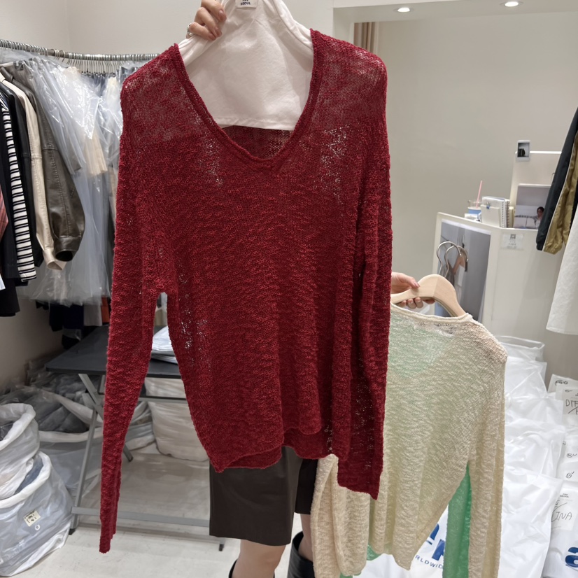 FRE直郵韓國代購㊣女裝新品時尚職業熱賣人氣休閑推薦針織衫FRE針織衫圖色2