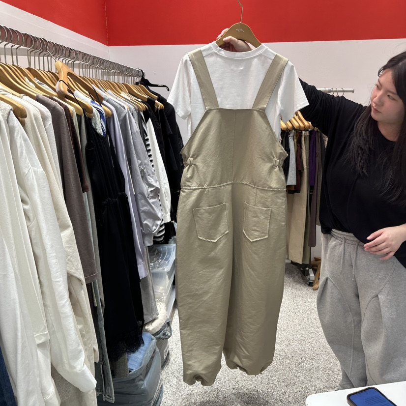 ATPZ韓國㊣直郵東大門代購女裝新品休閑人氣背帶褲不含內搭ATTENTION PLEAES背帶褲