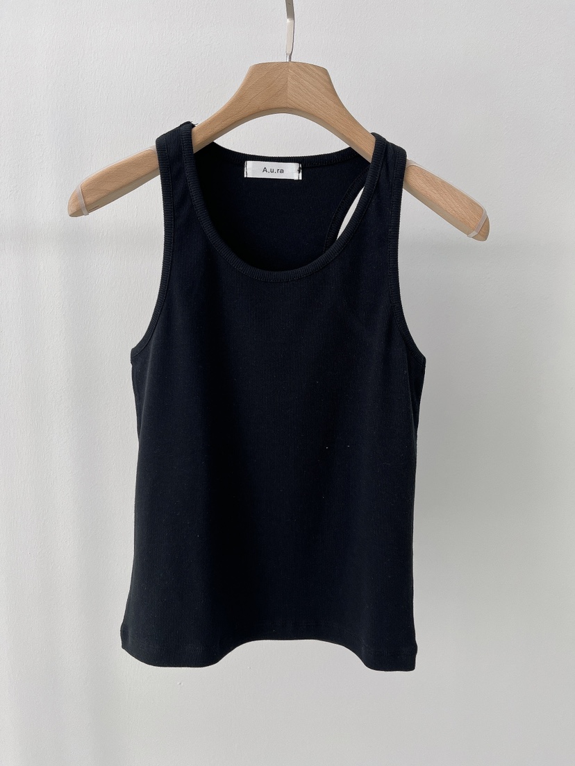 AURA韓國直郵㊣女裝新品25春夏推薦職業時尚熱賣人氣吊帶背心Au ra吊帶/背心圖色1
