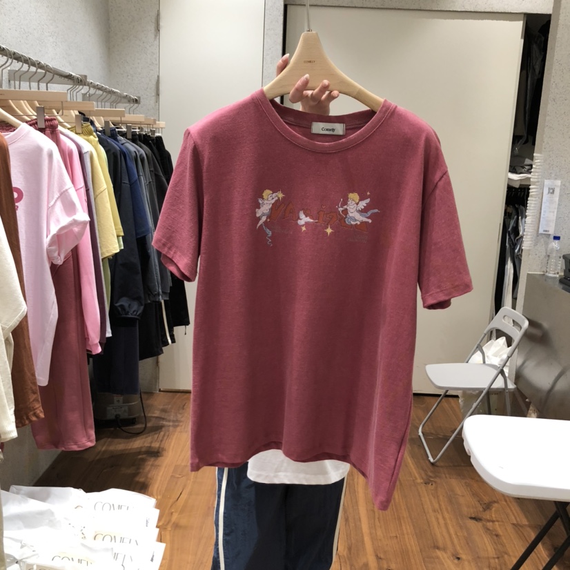 COMELY韓國代購女士新款時尚休閑真品人氣推薦職業熱賣25春夏T恤COMELYT恤