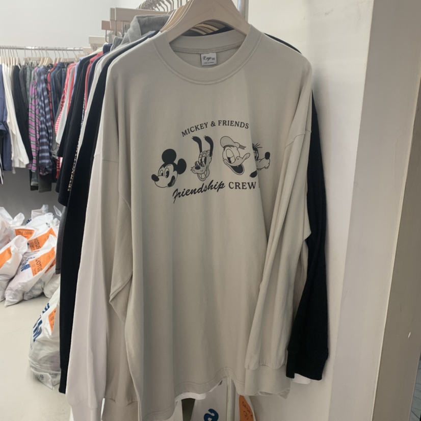 VOTUS韓國直郵女士新品真品時尚推薦人氣職業休閑25春夏長袖T恤VOTUS-男女裝長袖T恤圖色2