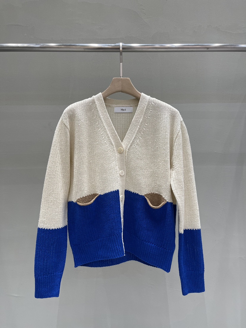 THE MUI東大門代購女士新品25春夏時尚熱賣休閑針織衫狐貍Mu:i-A針織衫