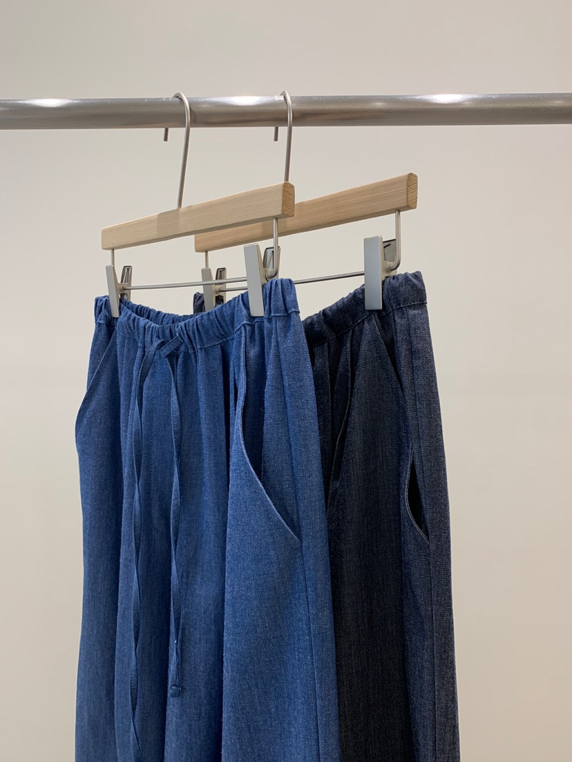 KNOCK東大門代購女裝新品25春夏推薦時尚休閑熱賣休閑褲天絲KNOCK休閑褲