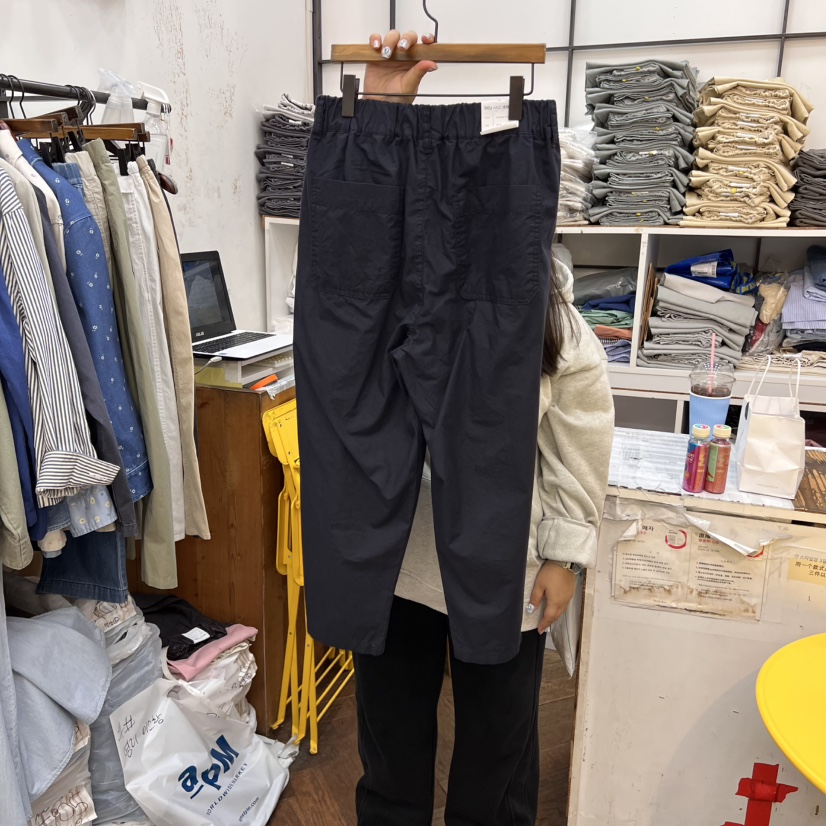 DELI JENNY韓國㊣直郵東大門代購女裝新品熱賣職業時尚休閑褲THERE休閑褲