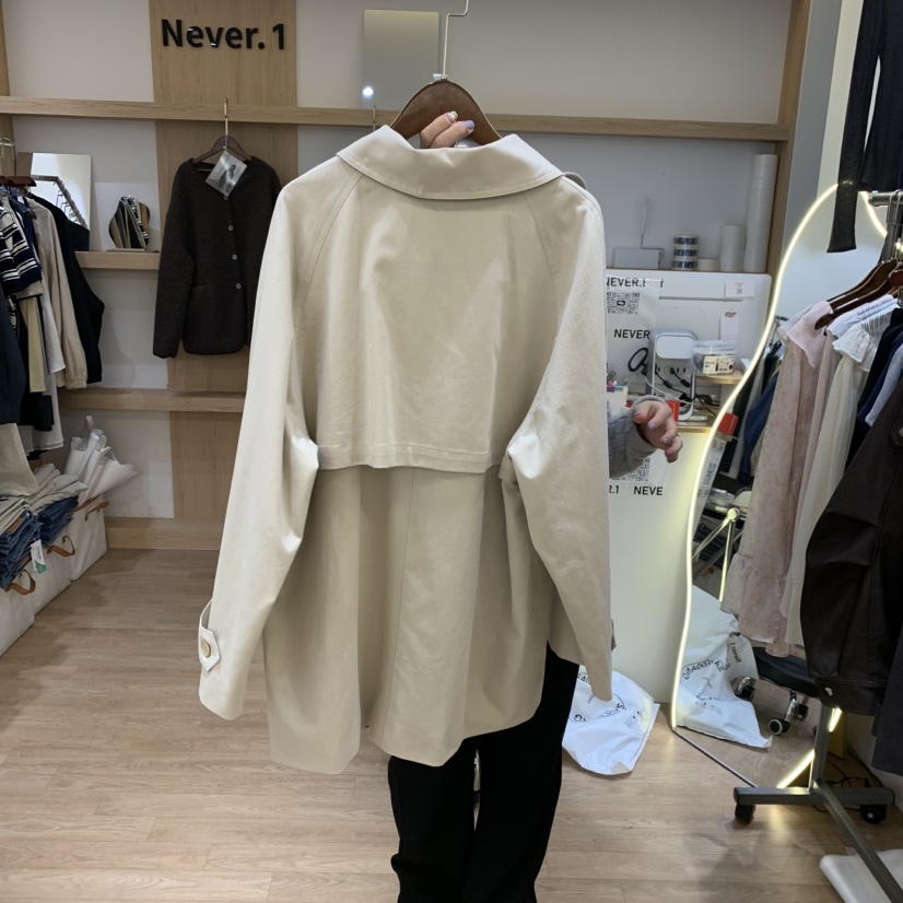 NEVER.1直郵韓國代購㊣女裝新品職業25春夏時尚熱賣人氣夾克NEVER.1夾克
