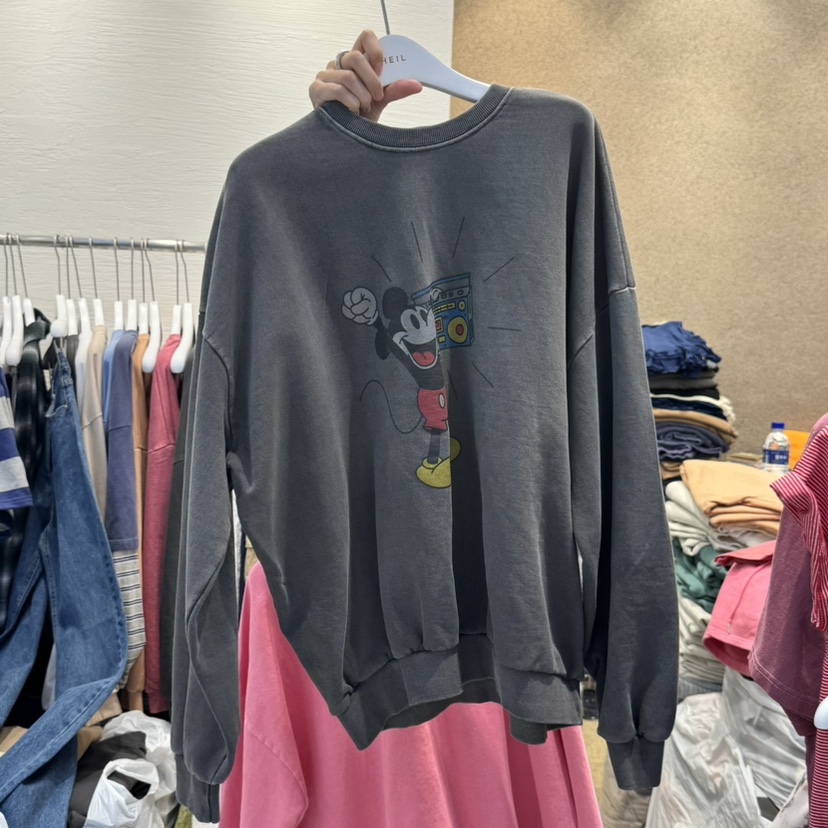 HEIL韓國㊣直郵東大門代購女裝新品25春夏時尚熱賣職業衛衣HEIL衛衣圖色2