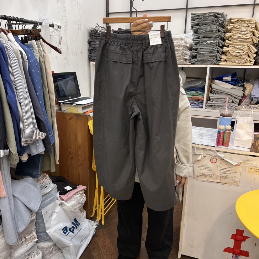 DELI JENNY韓國直郵㊣女裝新款熱賣休閑人氣25春夏推薦休閑褲THERE休閑褲