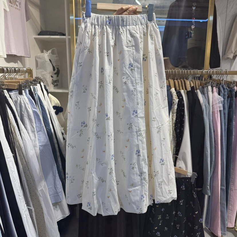 COCO HOLIC韓國直郵㊣女裝新品人氣休閑職業25春夏半身裙中短裙COCO HOLIC半身裙/中短裙