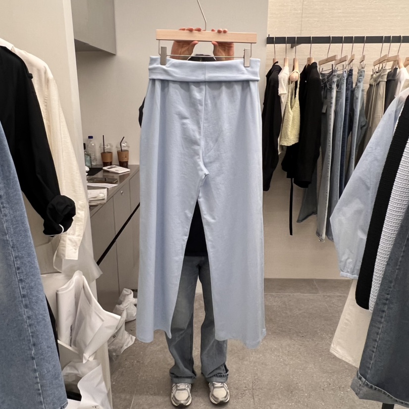 AND THE韓國直郵㊣東大門實拍女裝新品時尚推薦職業休閑褲AND THE休閑褲