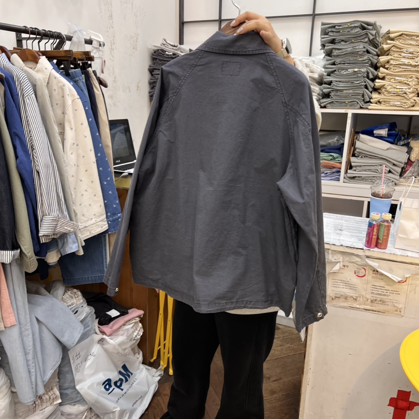 DELI JENNY韓國㊣直郵東大門代購女裝新款時尚職業25春夏夾克THERE夾克