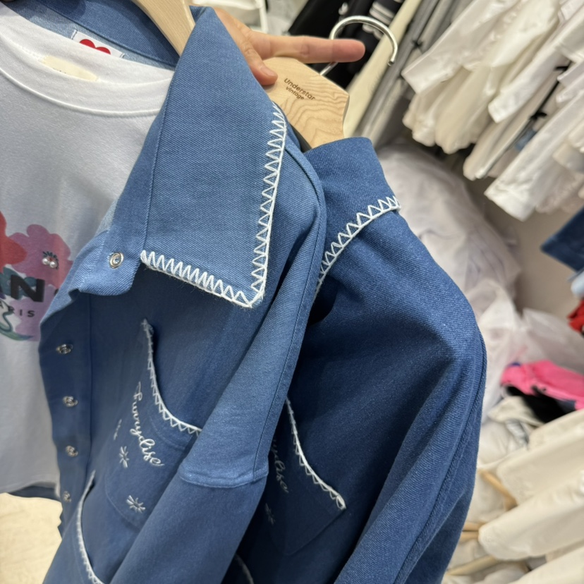 UNDERSTAR_VINTAGE韓國直郵㊣女裝新款熱賣休閑夾克不含內搭UNDERSTAR_VINTAGE夾克