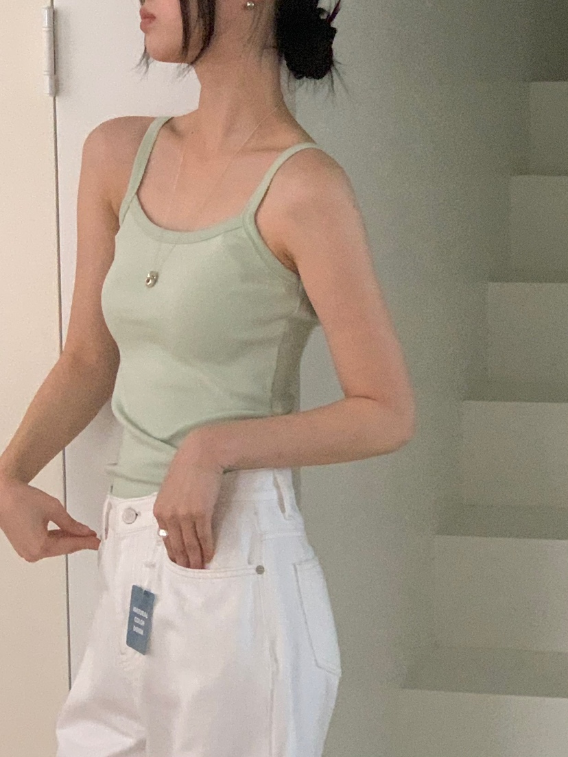 LONG PEAK韓國㊣直郵東大門代購女裝新品職業休閑吊帶背心LONG PEAK吊帶/背心