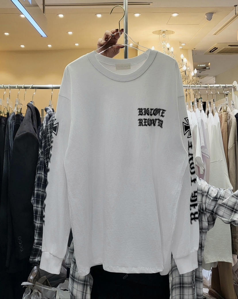 WORK SHOP韓國㊣直郵東大門代購女裝新品熱賣時尚推薦長袖T恤Work_shop長袖T恤圖色1
