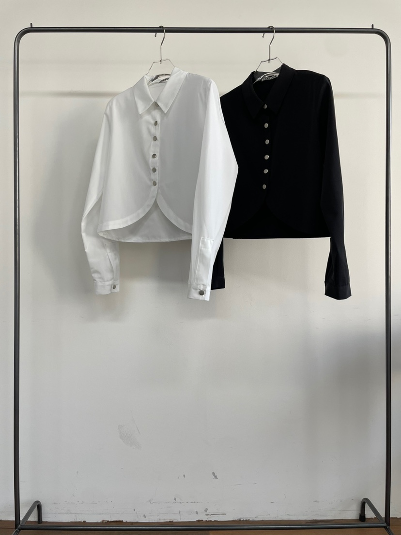 TEXTURE韓國㊣直郵東大門代購女裝新款職業推薦25春夏襯衫蕾絲衫待定襯衫/蕾絲衫