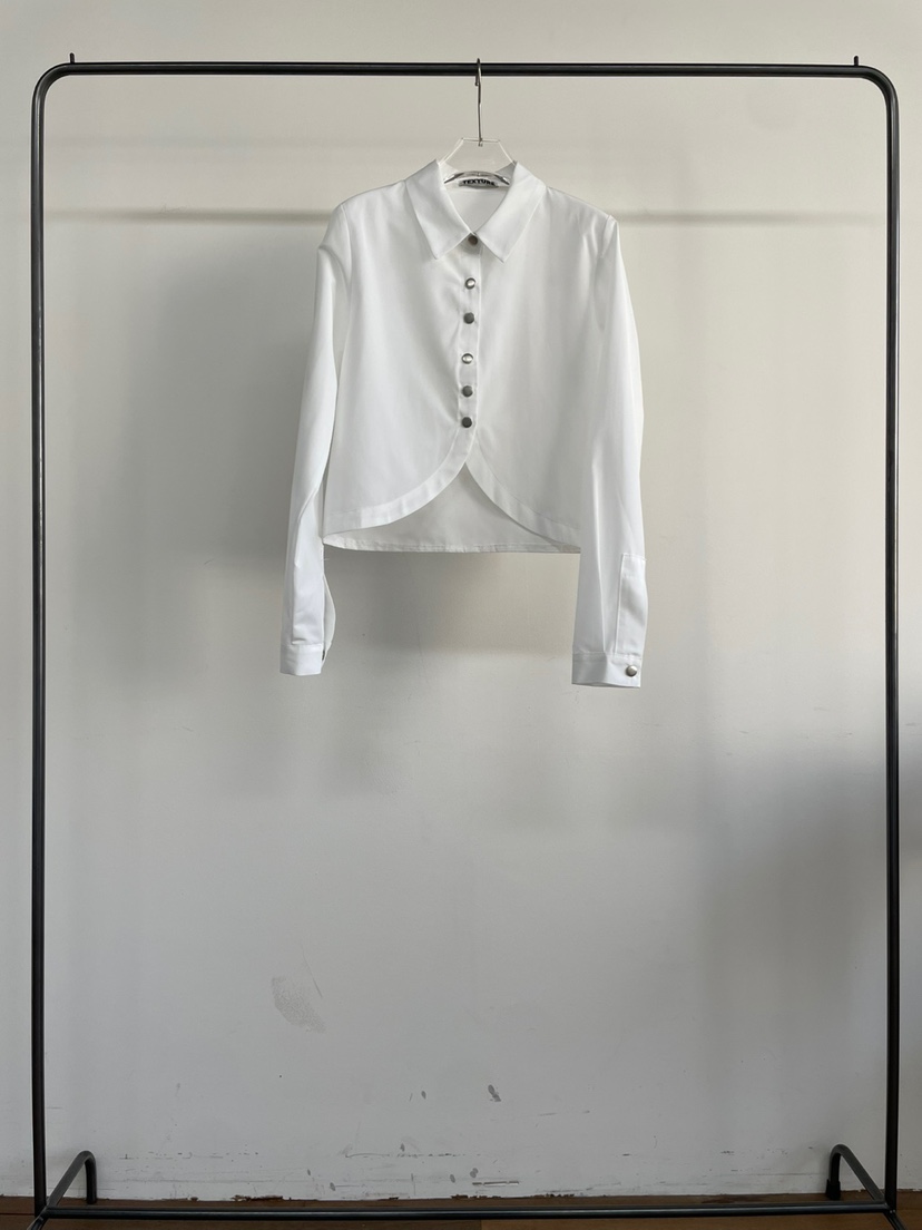 TEXTURE韓國㊣直郵東大門代購女裝新款職業推薦25春夏襯衫蕾絲衫待定襯衫/蕾絲衫