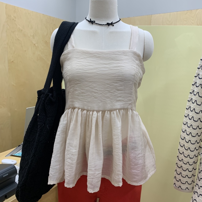 THEPLAN韓國直郵㊣東大門實拍女裝新品人氣推薦時尚吊帶背心THE PLAN吊帶/背心