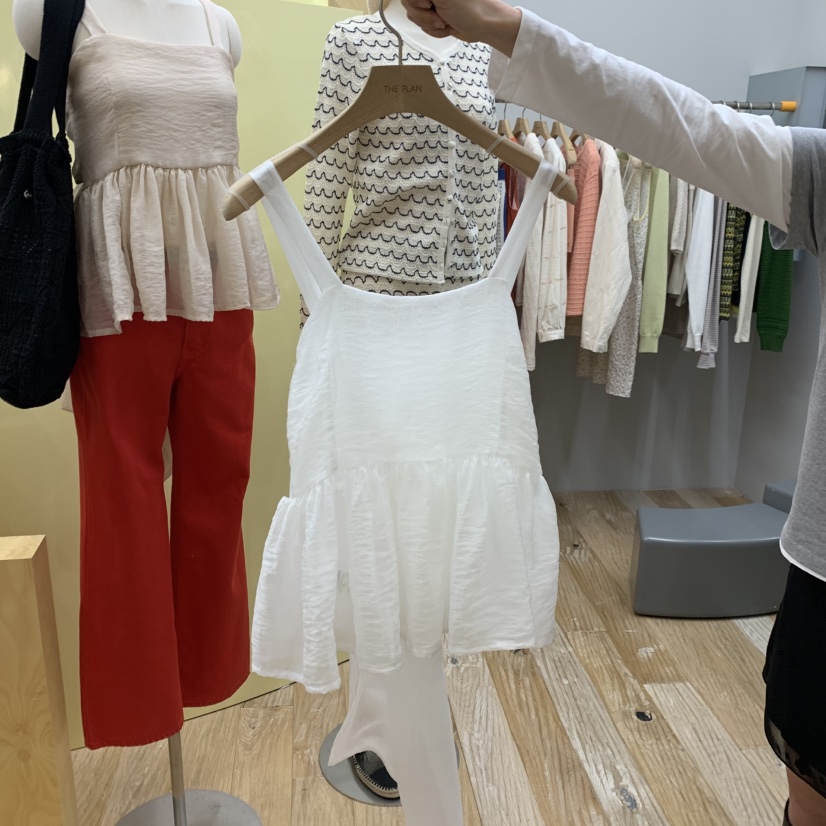 THEPLAN韓國直郵㊣東大門實拍女裝新品人氣推薦時尚吊帶背心THE PLAN吊帶/背心圖色2