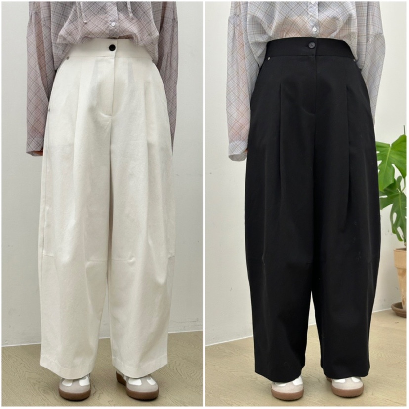 BUT韓國㊣直郵東大門代購女裝新品職業25春夏休閑推薦休閑褲button休閑褲